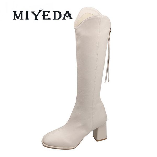 boots miyeda elegant high think heel women winter warm plush zipper knee-high non-slip round toe rubber female, Black
boots miyeda elegant high think heel women winter warm plush zipper knee-high non-slip round toe rubber female, Black