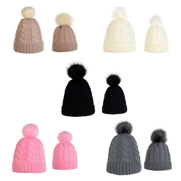 caps & hats 2021 autumn and winter parent-child knitted hat children's pattern wool ball warm kids baby two pcs, Yellow
caps & hats 2021 autumn and winter parent-child knitted hat children's pattern wool ball warm kids baby two pcs, Yellow