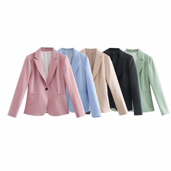 women's suits & blazers puwd finger women single button blazer jackets 2021 retrieve fashion ladies solid notched collar runner girls c, White;black
women's suits & blazers puwd finger women single button blazer jackets 2021 retrieve fashion ladies solid notched collar runner girls c, White;black