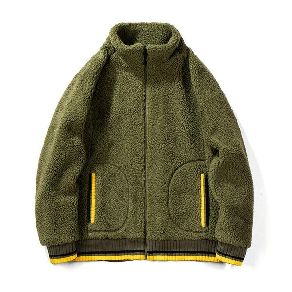 men's vests isurvivor 2021 lamb cashmere jacket round neck sweater autumn fashion outer wear zipper men and women cardigan, Black;white
men's vests isurvivor 2021 lamb cashmere jacket round neck sweater autumn fashion outer wear zipper men and women cardigan, Black;white