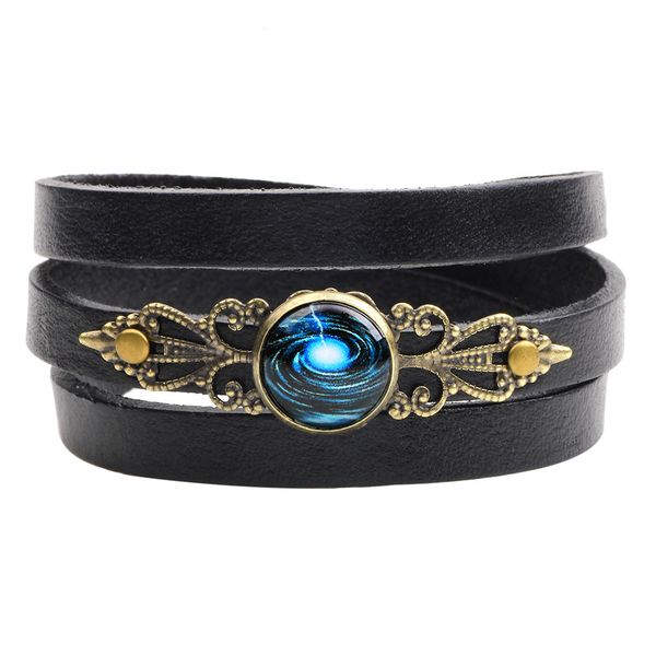 qinuo jewelry new simple eye earth three-layer wound leather bracelet, Golden;silver
qinuo jewelry new simple eye earth three-layer wound leather bracelet, Golden;silver