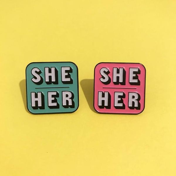 pins, brooches novelty she/her enamel pin lapel pins badge brooch, Gray
pins, brooches novelty she/her enamel pin lapel pins badge brooch, Gray