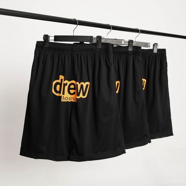 fashion brand drew high street men's and women's same casual loose print sports shorts, Black
fashion brand drew high street men's and women's same casual loose print sports shorts, Black