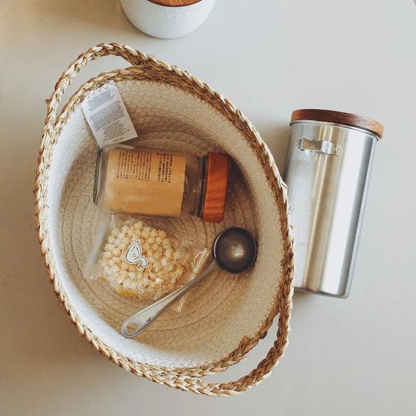 storage baskets straw basket with handle pastoral eco-friendly organizer for home office small items 23*15cm hug
storage baskets straw basket with handle pastoral eco-friendly organizer for home office small items 23*15cm hug