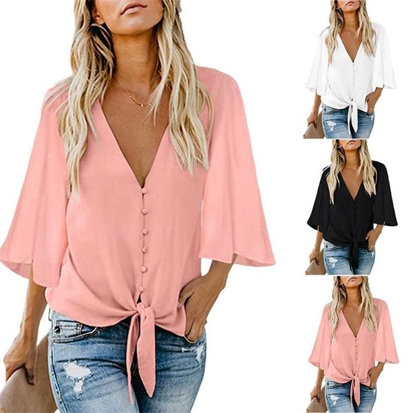 kayotuas women shirt bandage solid color ladies summer flare long sleeve loose casual blouse v-neck streetwear 210522, White
kayotuas women shirt bandage solid color ladies summer flare long sleeve loose casual blouse v-neck streetwear 210522, White