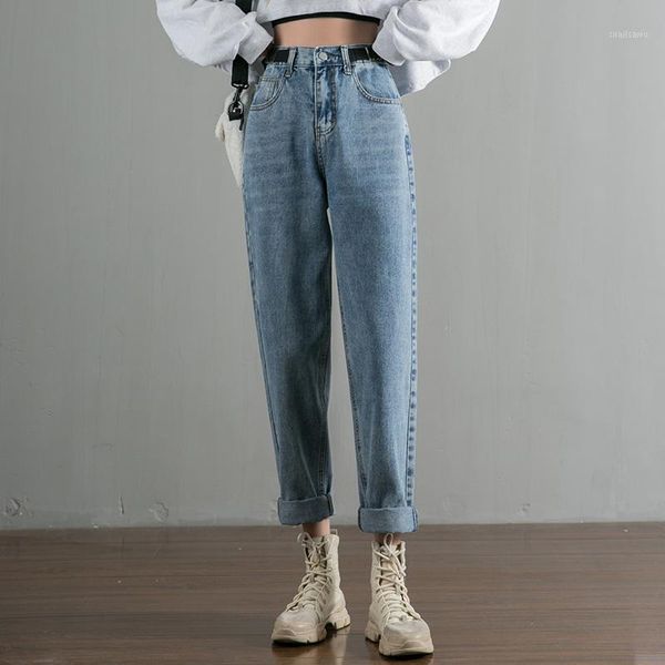 autumn ladies' harlan loose jeans high waist fashion ladies trend trousers retro blue gray mom pants boyfriend baggy women's
autumn ladies' harlan loose jeans high waist fashion ladies trend trousers retro blue gray mom pants boyfriend baggy women's