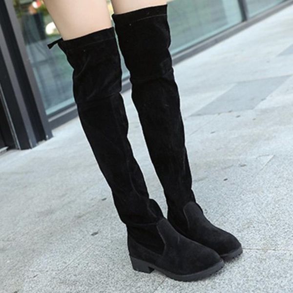 boots stretch 2021 thin elastic knight knee high boot square heel black autumn winter thick heels lace up size 34-43
boots stretch 2021 thin elastic knight knee high boot square heel black autumn winter thick heels lace up size 34-43