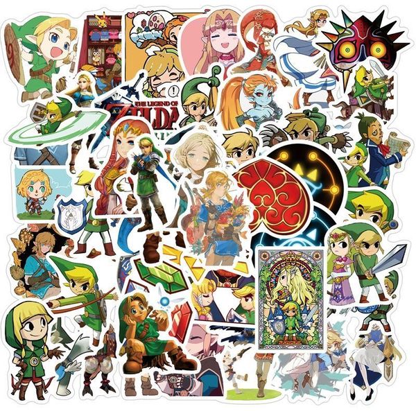 the legend of zelda cartoon 50 cartoon print stickers high-quality waterproof and repeatable paste
the legend of zelda cartoon 50 cartoon print stickers high-quality waterproof and repeatable paste