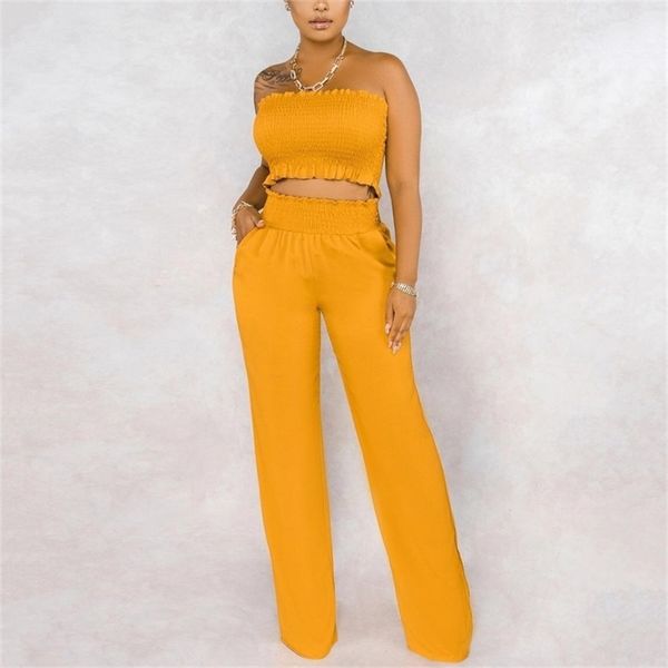 african ladies summer 2 pieces and pants sets yellow crop & wide leg high waist fashion outfits matching set 210510, White
african ladies summer 2 pieces and pants sets yellow crop & wide leg high waist fashion outfits matching set 210510, White