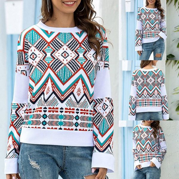 women's t-shirt fashion women t shirts print tee shirt loose long sleeve pullover casual vintage for, White
women's t-shirt fashion women t shirts print tee shirt loose long sleeve pullover casual vintage for, White
