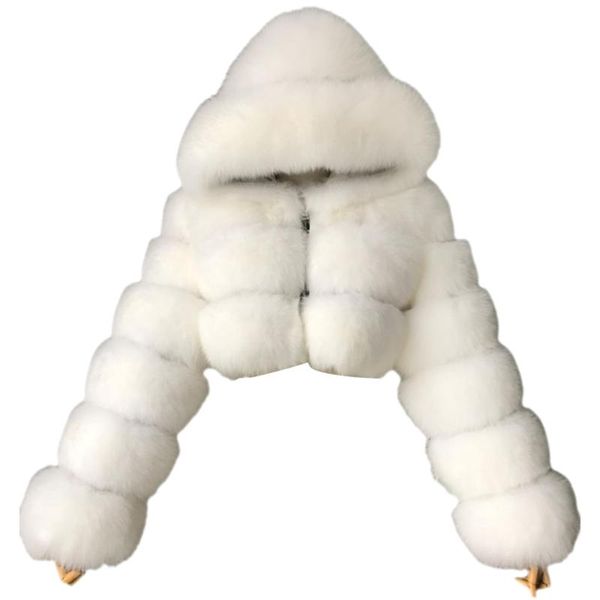 women's wool & blends plus size women jacket 2021 fashion autumn winter faux fur cropped coat fluffy zip hooded warm short, Black
women's wool & blends plus size women jacket 2021 fashion autumn winter faux fur cropped coat fluffy zip hooded warm short, Black