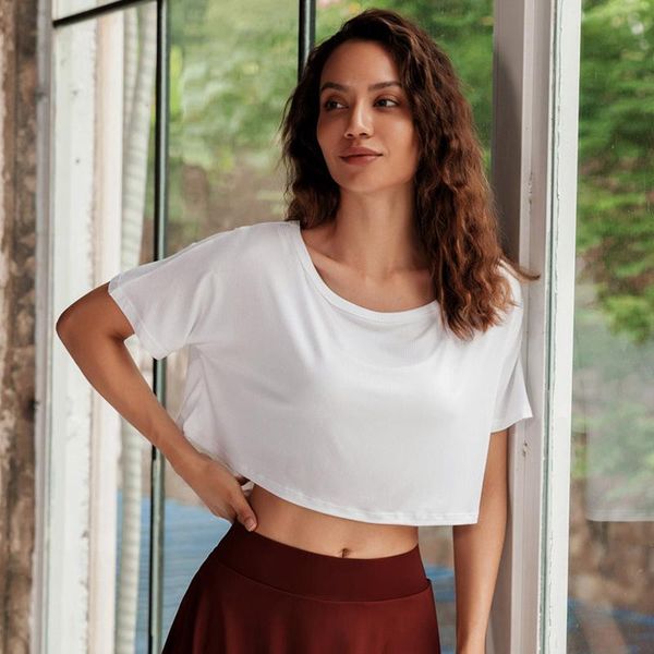 yoga outfit women summer sportswear short sport shirts loose quick dry running gym t-shirts fitness workout top
yoga outfit women summer sportswear short sport shirts loose quick dry running gym t-shirts fitness workout top