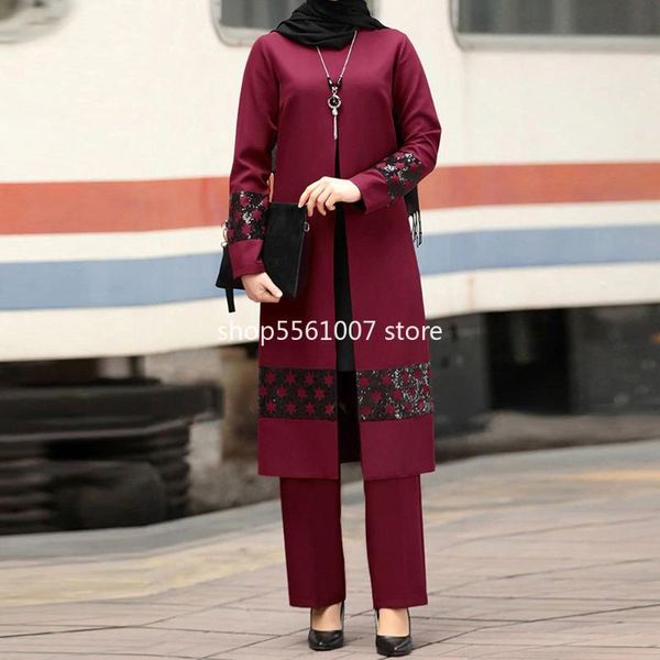 ethnic clothing ramadan eid mubarak kaftan dubai abaya turkey hijab muslim dress sets islam for women ensembles musulman robe femme ete, Red
ethnic clothing ramadan eid mubarak kaftan dubai abaya turkey hijab muslim dress sets islam for women ensembles musulman robe femme ete, Red