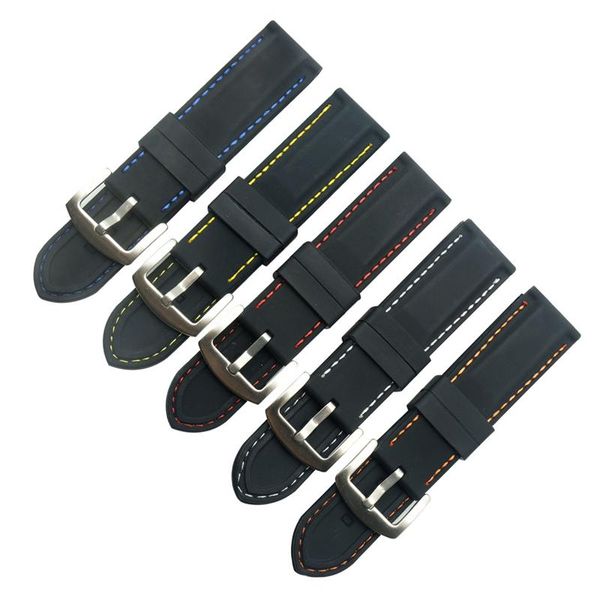 watch bands 5 styles 26mm/24mm/22mm/20mm simple universal silicone band strap all match sports replacement, Black;brown
watch bands 5 styles 26mm/24mm/22mm/20mm simple universal silicone band strap all match sports replacement, Black;brown