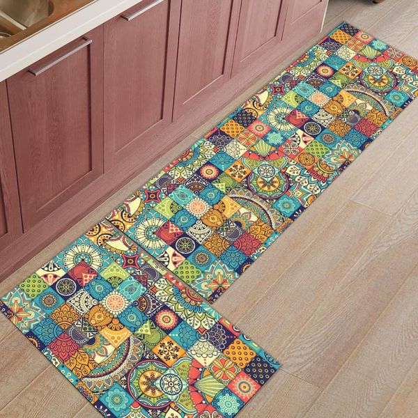 cushion/decorative pillow 2pcs/set kitchen mat vintage multigrid pattern floor carpet door mats entrance non-slip rug for living room bathro
cushion/decorative pillow 2pcs/set kitchen mat vintage multigrid pattern floor carpet door mats entrance non-slip rug for living room bathro