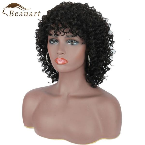 lace wigs beauart small curly 100% human hair full wig black wave for women spring curls none front with bangs, Black;brown
lace wigs beauart small curly 100% human hair full wig black wave for women spring curls none front with bangs, Black;brown