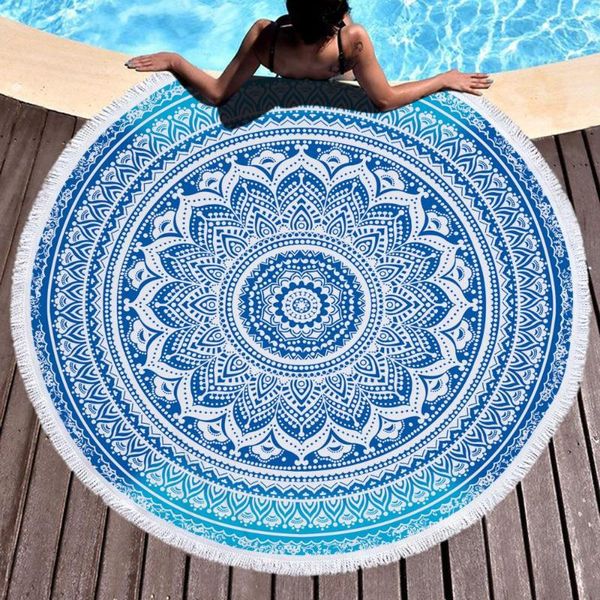 outdoor pads 150cm beach leisure resort creative swimming towel microfiber round mandala yoga mat large bath
outdoor pads 150cm beach leisure resort creative swimming towel microfiber round mandala yoga mat large bath