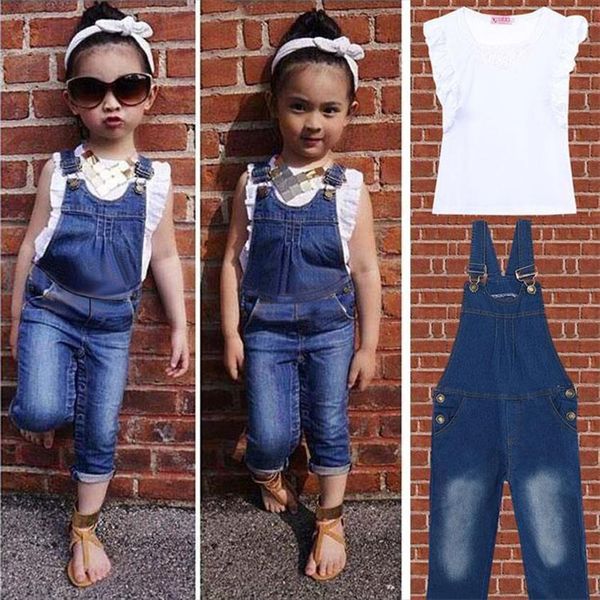 2 7 yeas toddler girls cloths outfits spring autumn kids clothes set white t shirt denim overalls jeans
2 7 yeas toddler girls cloths outfits spring autumn kids clothes set white t shirt denim overalls jeans