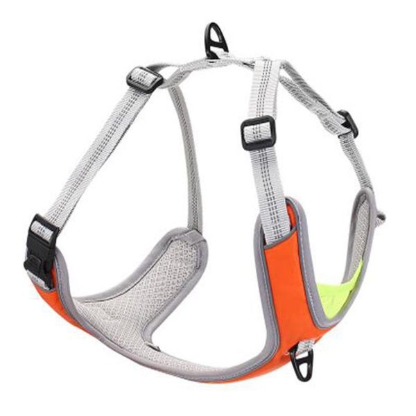 dog collars & leashes pet chest strap adjustable hiking big leash