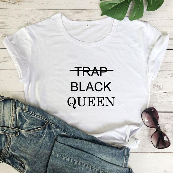 aesthetic casual short sleeve tee trap black queen t shirt power lives matter feminist tumblr clothing women's t-shirt, White
aesthetic casual short sleeve tee trap black queen t shirt power lives matter feminist tumblr clothing women's t-shirt, White
