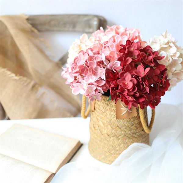 decorative flowers & wreaths artificial flower balls hydrangea fake silk home decorations for wedding party with leaf bud 1pcs floral decor
decorative flowers & wreaths artificial flower balls hydrangea fake silk home decorations for wedding party with leaf bud 1pcs floral decor