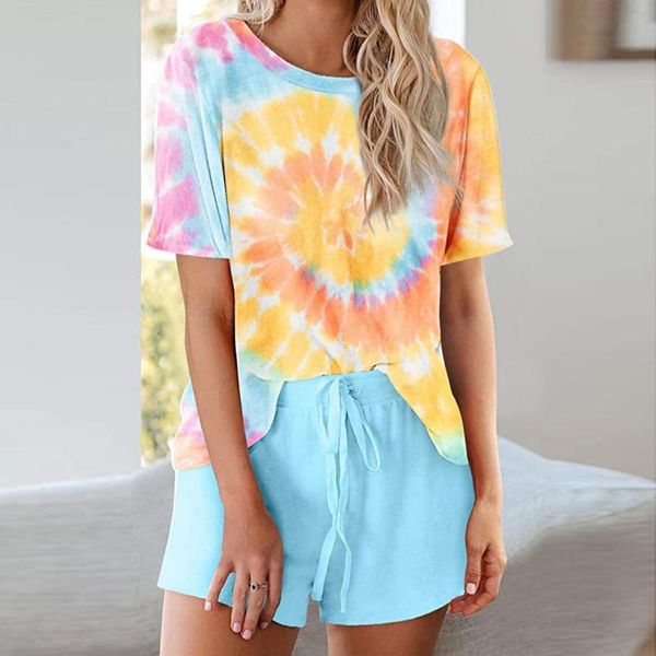 plus size loose short set women's sleeve lettuce trim tie-dye shorts 2 piece outfits outdoor sport wear #t4g tracksuits, Gray
plus size loose short set women's sleeve lettuce trim tie-dye shorts 2 piece outfits outdoor sport wear #t4g tracksuits, Gray
