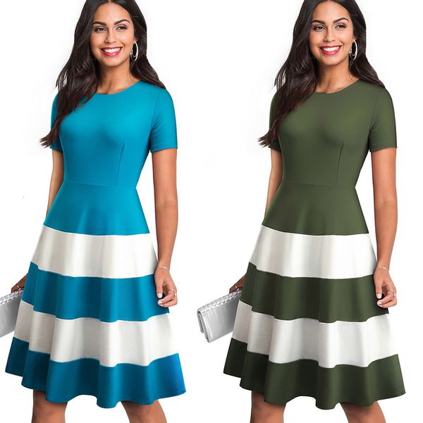 nice-forever 1950s retro contrast color patchwork round neck female vestidos business party flare a-line women dress a142 mx190725, Black;gray
nice-forever 1950s retro contrast color patchwork round neck female vestidos business party flare a-line women dress a142 mx190725, Black;gray