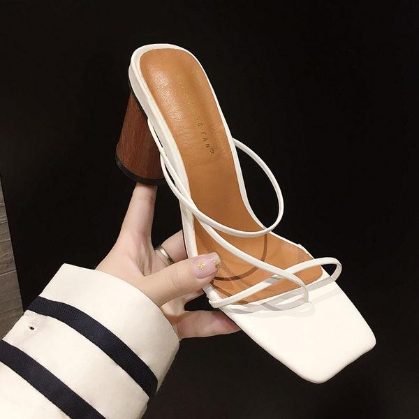 dress shoes female square toe womens slipper sandals mules high heel slides ladies summer rome size 40, Black
dress shoes female square toe womens slipper sandals mules high heel slides ladies summer rome size 40, Black