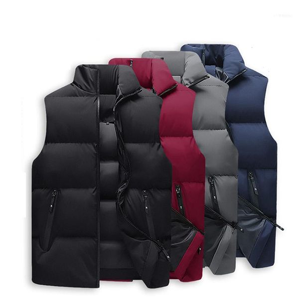 men jacket cotton vest winter jackets vests man thick sleeveless coats male warm waistcoat1, Black;white
men jacket cotton vest winter jackets vests man thick sleeveless coats male warm waistcoat1, Black;white
