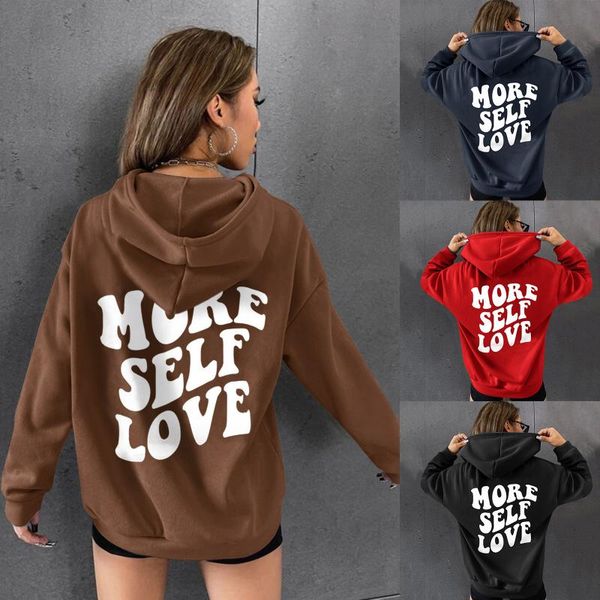 women's hoodies & sweatshirts womens sweatshirt 2021 autumn winter letter printing pocket female casual hooded ladies pullover, Black
women's hoodies & sweatshirts womens sweatshirt 2021 autumn winter letter printing pocket female casual hooded ladies pullover, Black