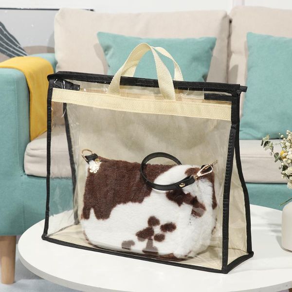 storage bags 1pcs transparent handbag with zipper and handle case bag organizer dust cover anti-dust travel for hanging closet door
storage bags 1pcs transparent handbag with zipper and handle case bag organizer dust cover anti-dust travel for hanging closet door