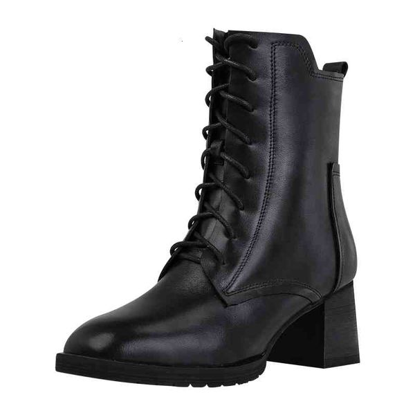 asumer female natural wool genuine leather high-heeled shoes dressed in lace up to winter boots, Black
asumer female natural wool genuine leather high-heeled shoes dressed in lace up to winter boots, Black