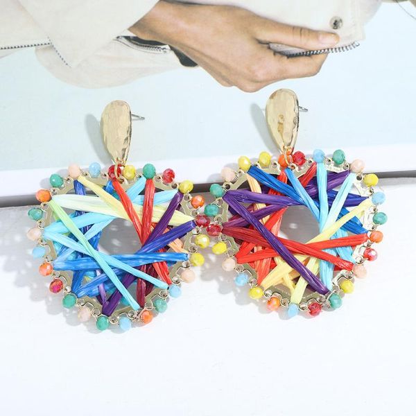 dangle & chandelier dvacaman design weave rainbow raffia geometric heart shaped drop earrings boho beaded statement women bijoux, Silver
dangle & chandelier dvacaman design weave rainbow raffia geometric heart shaped drop earrings boho beaded statement women bijoux, Silver