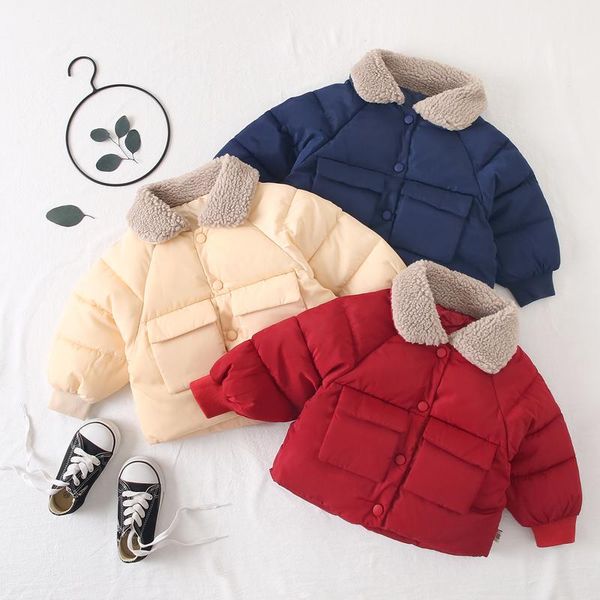 children coats winter fur collar clothes kids down cotton outerwear boys/ girls baby coat thickening warming jacket, Blue;gray
children coats winter fur collar clothes kids down cotton outerwear boys/ girls baby coat thickening warming jacket, Blue;gray
