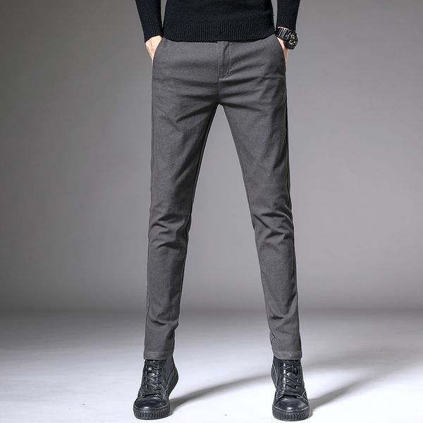 2021 autumn and winter new non ironing casual straight youth long pants men's work daily black versatile
2021 autumn and winter new non ironing casual straight youth long pants men's work daily black versatile