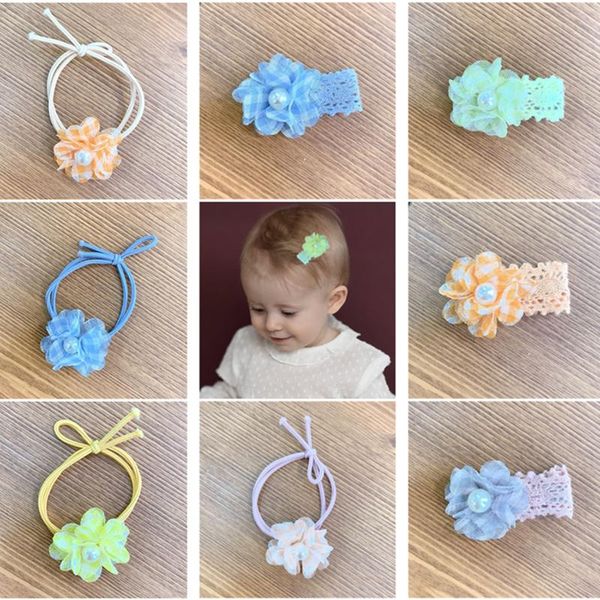 5pcs/lot kids girls cute colorful chiffon pearl flower hairpins sweet hair rope lovely clips fashion accessories, Slivery;white
5pcs/lot kids girls cute colorful chiffon pearl flower hairpins sweet hair rope lovely clips fashion accessories, Slivery;white