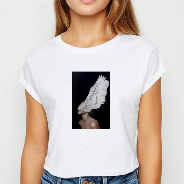 plus size wing feather womens flower girl vestidos spring summer o neck t shirt women recreational tee white
plus size wing feather womens flower girl vestidos spring summer o neck t shirt women recreational tee white