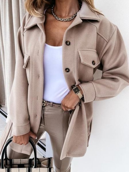 women's wool & blends 2021 autumn winter fashion bandage turn-down collar solid woolen coat women, Black
women's wool & blends 2021 autumn winter fashion bandage turn-down collar solid woolen coat women, Black