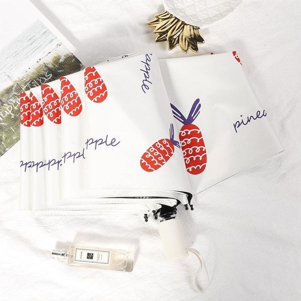 umbrellas light sun umbrella pineapple printed anti-uv 3 fold mini pocket parasol portable rain for woman men
umbrellas light sun umbrella pineapple printed anti-uv 3 fold mini pocket parasol portable rain for woman men