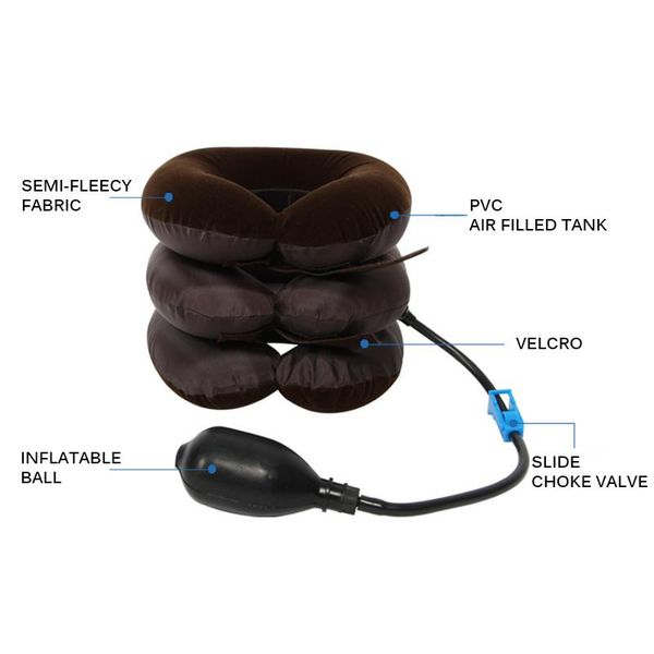 push-ups stands us stock 3 layer neck traction massager inflatable air cervical air-proof collar pillow for pain stress relief support
push-ups stands us stock 3 layer neck traction massager inflatable air cervical air-proof collar pillow for pain stress relief support