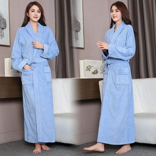 women's sleepwear pijama mujer toweling terry extra long thick robes lovers bath robe men women nightrobe casual home bathrobe, Black;red
women's sleepwear pijama mujer toweling terry extra long thick robes lovers bath robe men women nightrobe casual home bathrobe, Black;red