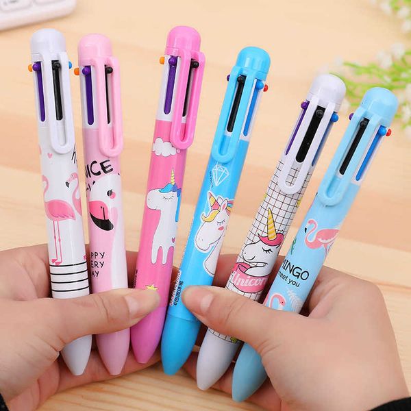pen b creative cartoon multicolor 6-color ballpoint popular color printing unicorn flamingo stationery
pen b creative cartoon multicolor 6-color ballpoint popular color printing unicorn flamingo stationery