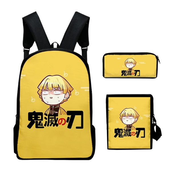 backpack 3pcs/set 2021 demon slayer fashion shoulder bags 3d print school bag mochilas student
backpack 3pcs/set 2021 demon slayer fashion shoulder bags 3d print school bag mochilas student