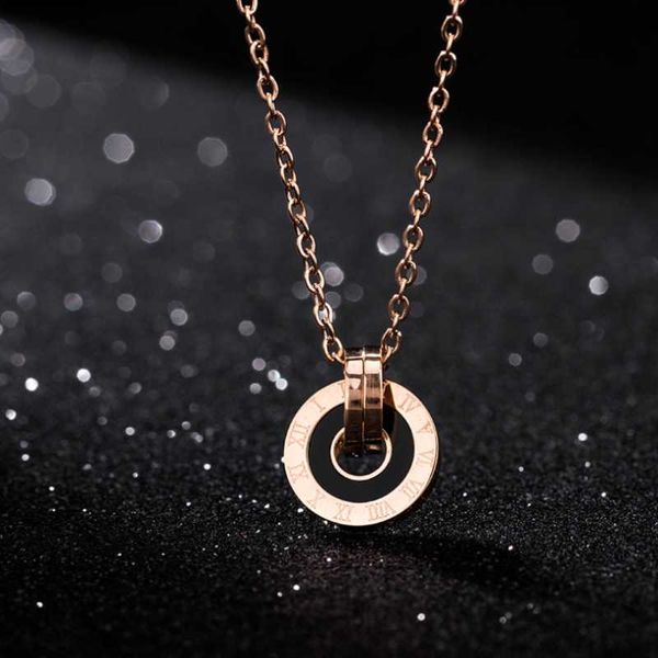 chains 316l stainless steel double circle shell roman numerals pendant charms chain choker necklace for women fashion fine jewelry 613, Silver
chains 316l stainless steel double circle shell roman numerals pendant charms chain choker necklace for women fashion fine jewelry 613, Silver