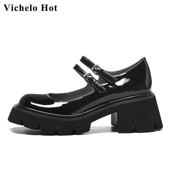 dress shoes vichelo round toe high heels mary janes preppy style beauty lady streetwear dating buckle strap fashion women pumps l8f2, Black
dress shoes vichelo round toe high heels mary janes preppy style beauty lady streetwear dating buckle strap fashion women pumps l8f2, Black