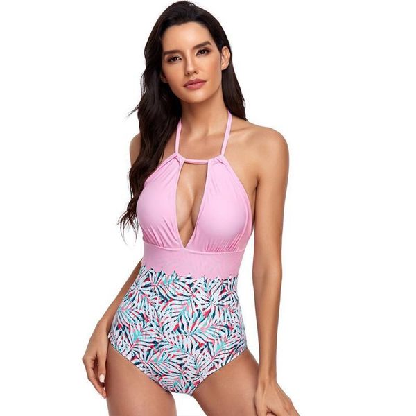 one-piece suits one piece swimsuit high waist bikini set lace up girl beach 
one-piece suits one piece swimsuit high waist bikini set lace up girl beach