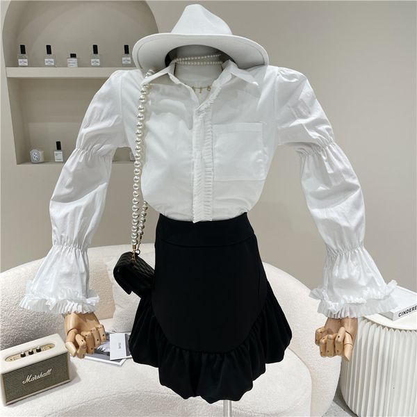 skirts niche design two female ensemble spring 2021 lapel fashion plied bubble shirt sleeve + high waist short skirt, Black
skirts niche design two female ensemble spring 2021 lapel fashion plied bubble shirt sleeve + high waist short skirt, Black
