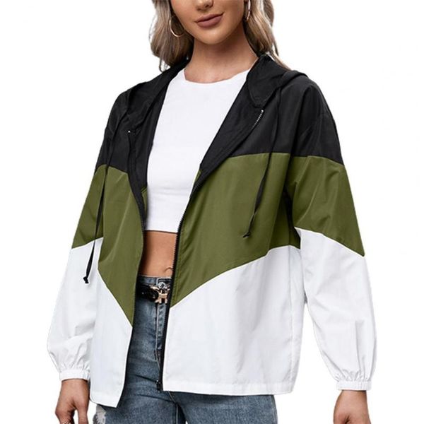 women's jackets hooded jacket color block drawstring women waterproof windproof zipper raincoat for hiking casual coat plus size 3xl, Black;brown
women's jackets hooded jacket color block drawstring women waterproof windproof zipper raincoat for hiking casual coat plus size 3xl, Black;brown