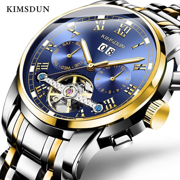 wristwatches kimsdun men's watch waterproof wristwatch fashion automatic mechanical men stainless steel relogio masculino, Slivery;brown
wristwatches kimsdun men's watch waterproof wristwatch fashion automatic mechanical men stainless steel relogio masculino, Slivery;brown