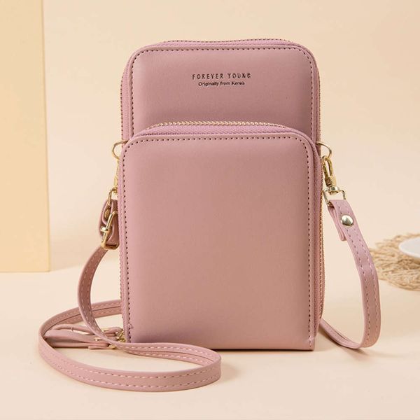 korean mobile phone bag women's fashion multi-function msenger zipper solid color simple mini versatile wallet, Red;black
korean mobile phone bag women's fashion multi-function msenger zipper solid color simple mini versatile wallet, Red;black